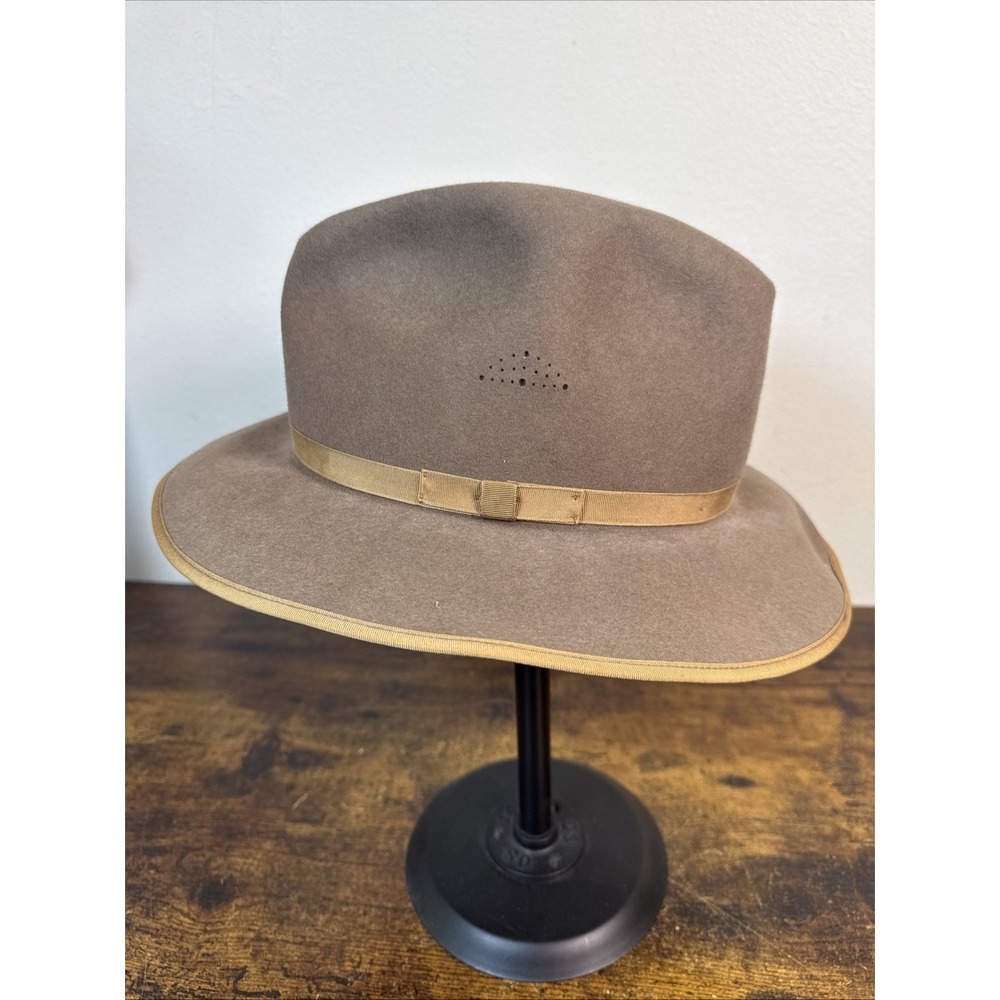 Cripple Creek Early Winters Cowboy Hat Taupe Wool Felt Size XL Rare Western